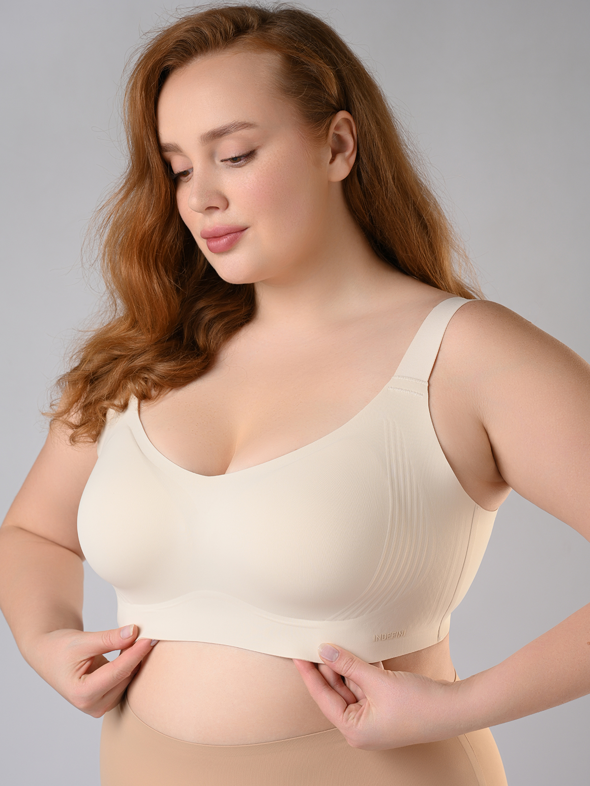 Бесшовный бюстгальтер-топ с поддержкой Indefini (Арт. 3105WXY)