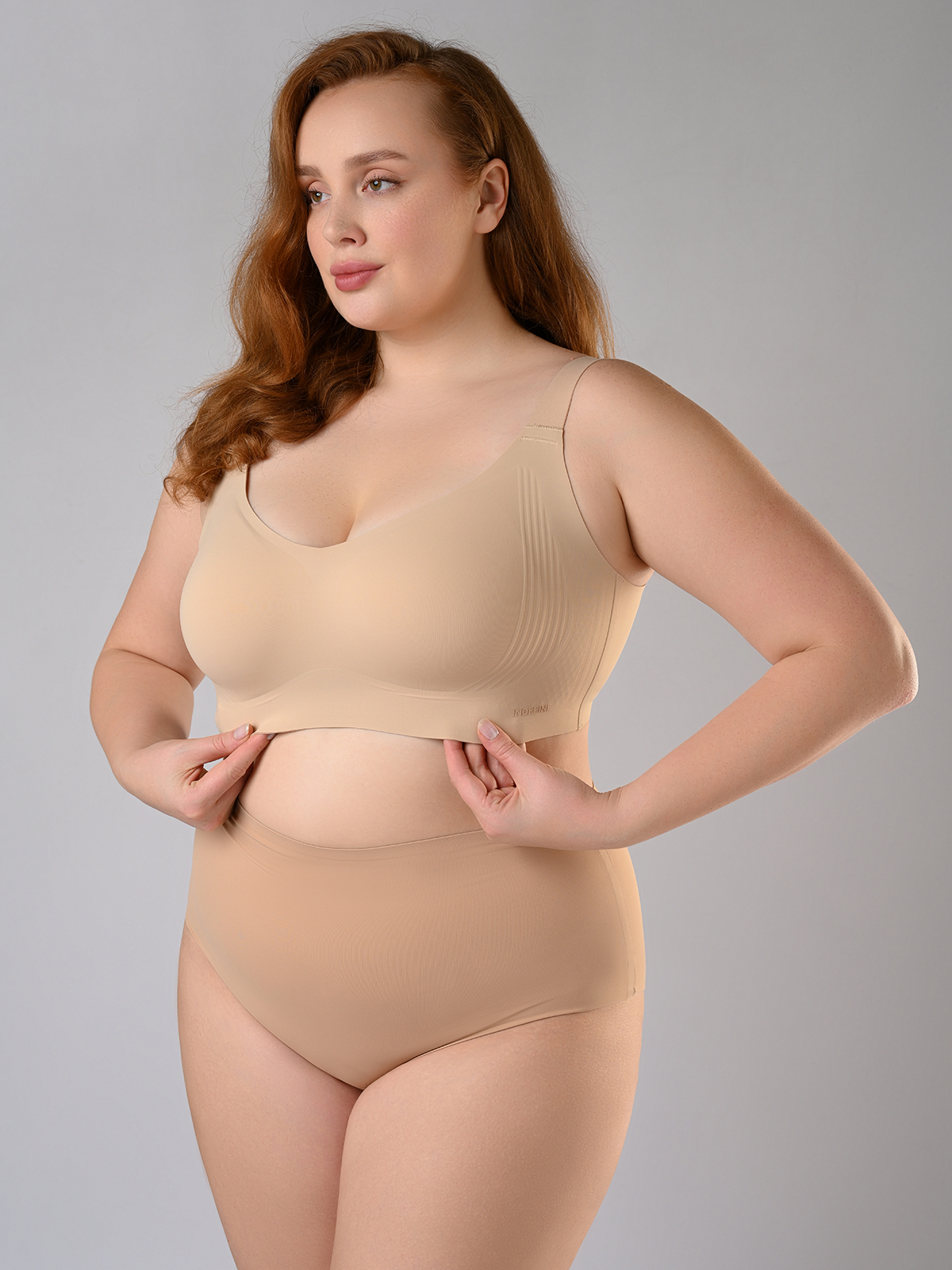 Бесшовный бюстгальтер-топ с поддержкой Indefini (Арт. 3102WXY)