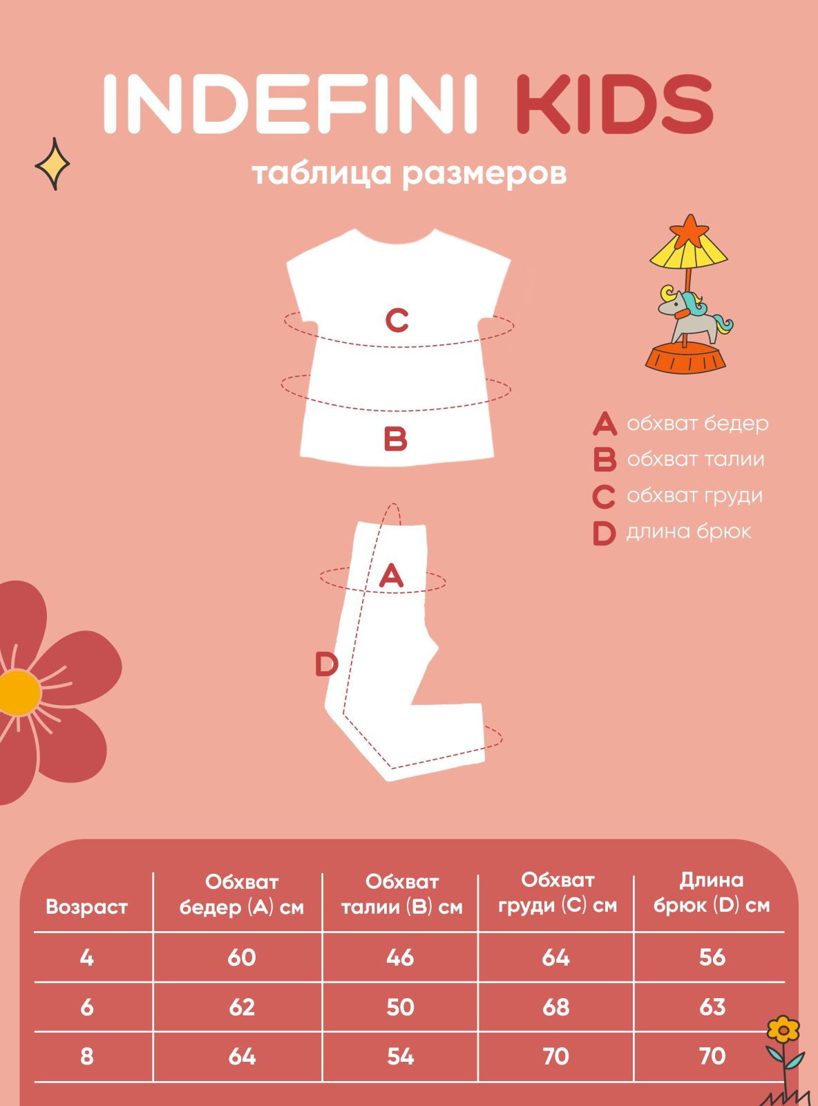 Пижама для девочек Indefini (Арт. 2146GTD) оптом